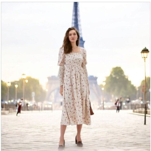 Sister Jane Exclusives Floral Notes Maxi Dress Size L - Picture 15 of 15